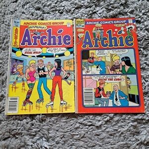 Archie vintage Comic Book Set of 2